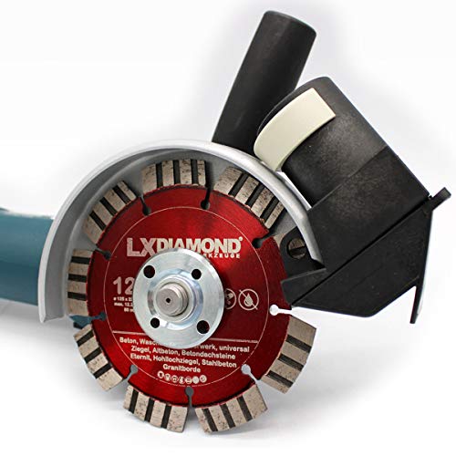 LXDIAMOND Staubabsaugung für 125 230 350mm Winkelschleifer Trennjäger Staubschutz Absaugung einfache Montage mit universellem Staubsaugeranschluss LXDIAMOND Staubabsaugung für 125 230 350mm Winkelschleifer Trennjäger Staubschutz Absaugung einfache Montage mit universellem Staubsaugeranschluss von LXDIAMOND