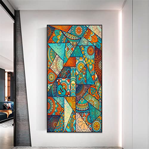 Sichtschutzfolie für Fenster Kirche Mosaik Buntglas Fensteraufkleber statische Haftung dekorativ mattiert 60x140 cm Sichtschutzfolie für Fenster Kirche Mosaik Buntglas Fensteraufkleber statische Haftung dekorativ mattiert 60x140 cm von LXDWEI