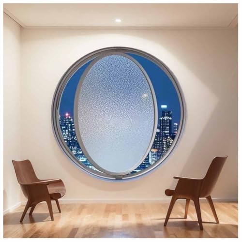 LXHELIVERY 360°-Grad-Drehfenster – Bullauge Mit Aluminiumrahmen Für Die Heimdekoration – Bündig Montiertes Schuppenfenster Für Beleuchtung Und Belüftung(White-a,80 cm/31.5") von LXHELIVERY