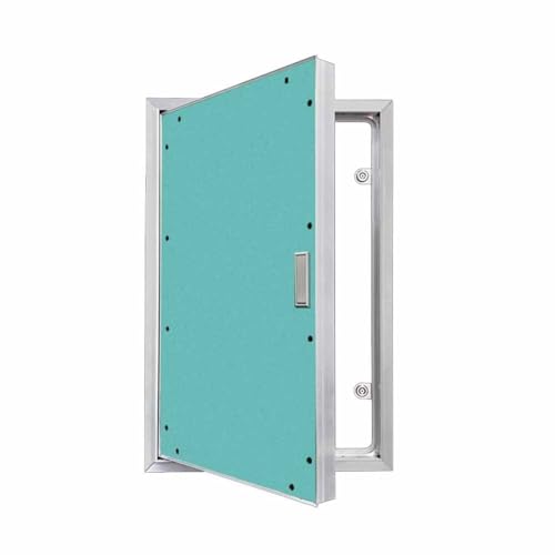LXHELIVERY Gipskarton-Revisionsklappe Mit Aluminiumrahmen, Verdeckte Revisionsklappe Für Feuerlöschleitungen, Unterputzmontage – Revisionsklappe, Wandlochabdeckung(70x150 cm) von LXHELIVERY