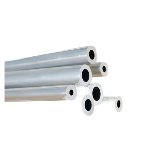 LXHZSY Alurohr Aluminiumrohr OD21-25mm Länge 300mm 500mm Rundes Aluminiumlegierungsrohr Gerader großer Außendurchmesser 6063 Dicke 0,5-11(500mm,OD 23 x ID 20mm) von LXHZSY