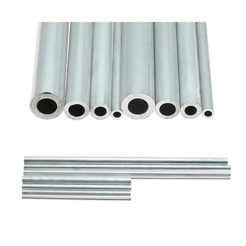 LXHZSY Alurohr Außendurchmesser 34 mm 6061 Aluminium-Rundrohr Innendurchmesser 10 mm bis 32 mm Hartes gerades Aluminiumrohr Dünn Dickwandig(OD34 ID10,245mm) von LXHZSY