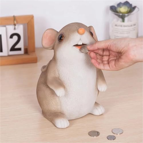 LXHZSY Spardose Cartoon Maus Spardose Münzen Aufbewahrungsbox Kinder der Ratte Ornament Home Decor Geld Spardosen Kinder Sparschwein LXHZSY Spardose Cartoon Maus Spardose Münzen Aufbewahrungsbox Kinder der Ratte Ornament Home Decor Geld Spardosen Kinder Sparschwein von LXHZSY