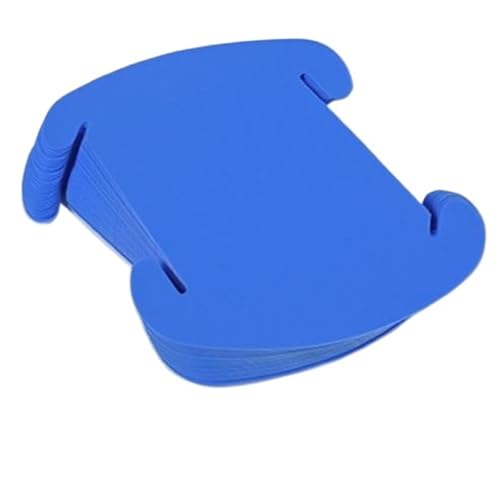 Lampenschirm Hängend Puzzle Lampe Schatten Kreative DIY Kronleuchter Licht 25CM Moderne Decke Lampenschirm(Blue) von LXHZSY