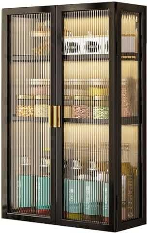 Badezimmer Wandschrank - über dem WC Aufbewahrungsschrank, Hängeregal für Badezimmer, Wohnzimmer, Küche, Schrank Badezimmer Wandschrank - über dem WC Aufbewahrungsschrank, Hängeregal für Badezimmer, Wohnzimmer, Küche, Schrank von LXJBBD