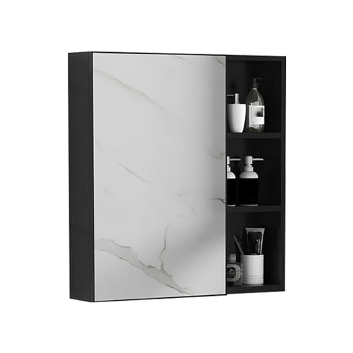 LXJBBD Badezimmer-Medizinschrank, Wandmontage, mit Einzeltür und Ablageflächen, rechteckiger Spiegelschrank für die Organisation von wichtigen Gegenständen LXJBBD Badezimmer-Medizinschrank, Wandmontage, mit Einzeltür und Ablageflächen, rechteckiger Spiegelschrank für die Organisation von wichtigen Gegenständen von LXJBBD