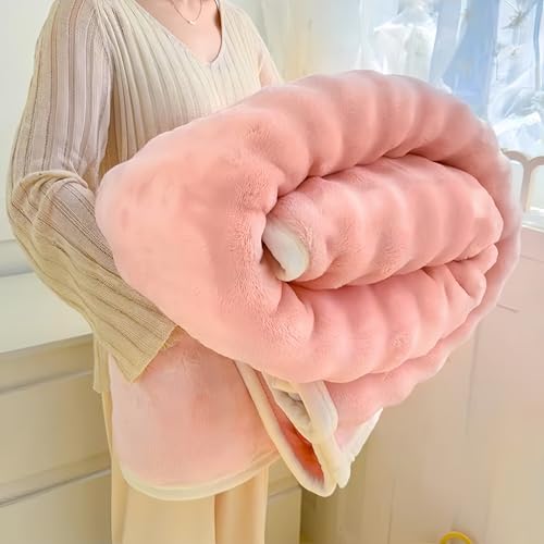 LXJBBD Bequeme, weiche Überwurfdecke, doppelseitige dekorative Decke für alle Jahreszeiten, ideal für Bett, Sofa, Sessel und Bank, nur inklusive Decke LXJBBD Bequeme, weiche Überwurfdecke, doppelseitige dekorative Decke für alle Jahreszeiten, ideal für Bett, Sofa, Sessel und Bank, nur inklusive Decke von LXJBBD