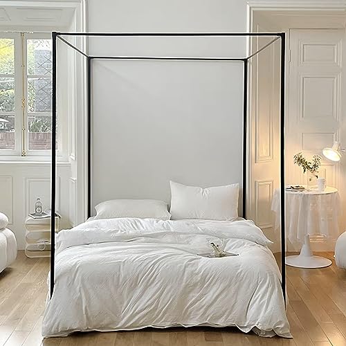 LXJBBD Betthimmel-Gestänge für Schlafzimmer-Dekoration, Moskitonetz-Baldachin für Bett in voller Größe, vielseitige Materialien im Lieferumfang enthalten LXJBBD Betthimmel-Gestänge für Schlafzimmer-Dekoration, Moskitonetz-Baldachin für Bett in voller Größe, vielseitige Materialien im Lieferumfang enthalten von LXJBBD