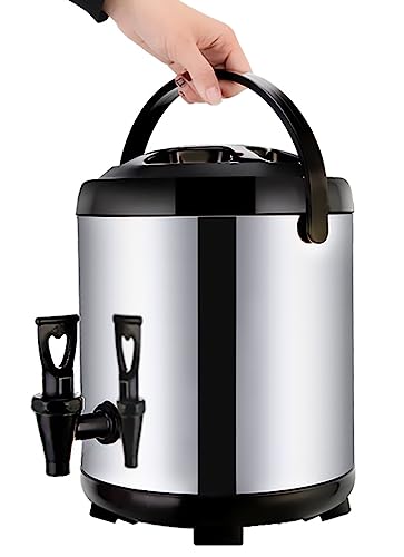 LXJBBD Heißwasserspender, Edelstahl, isolierte Catering-Urne mit Wasserhahn für Getränke, 6 l, 8 l, 10 l, 12 l, 16 l, 20 l Fassungsvermögen LXJBBD Heißwasserspender, Edelstahl, isolierte Catering-Urne mit Wasserhahn für Getränke, 6 l, 8 l, 10 l, 12 l, 16 l, 20 l Fassungsvermögen von LXJBBD