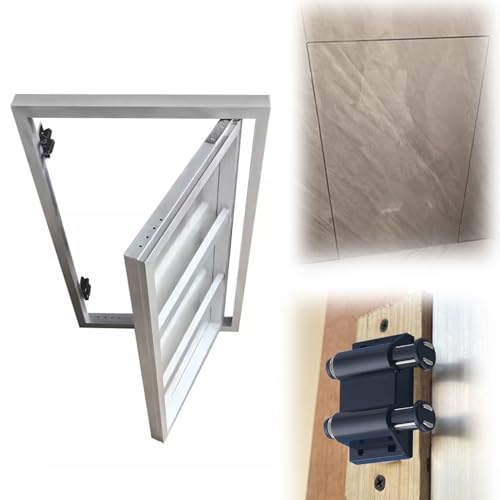 Verdeckte Zugangsplatte, magnetische Zugangstür mit Druckknopf, Unterputz-Inspektionstür, Service-Revisionsluke Verdeckte Zugangsplatte, magnetische Zugangstür mit Druckknopf, Unterputz-Inspektionstür, Service-Revisionsluke von LXJBBD