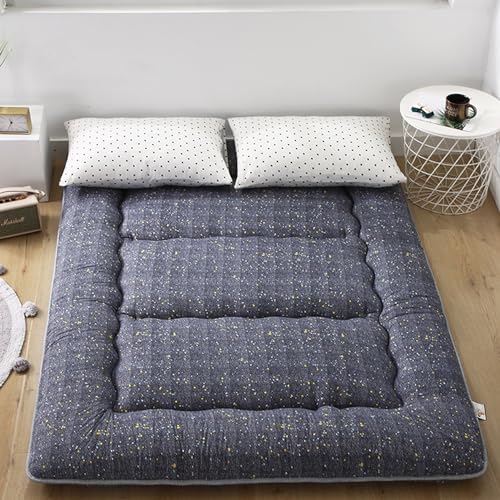 LXJDDLD Japanische Boden Futon Matratze 8cm Dicke Quilting Sofas Schlafpad Japanische Bett Roll Faltbare Bodenmatte Faltbare Portable Camping Matratze,D,King von LXJDDLD