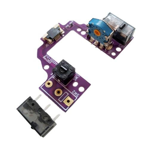 LXJLXD Hot Swap Microswitch PCB Button Board for GPROX Superlight Mouse Motherboards with Mouse Encoders Decoders (GM8.0) von LXJLXD