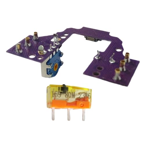 LXJLXD Hot Swap Microswitch PCB Button Board für GPROX Superlight Mouse Motherboards mit Maus-Encodern Decodern (80 Millionen) von LXJLXD