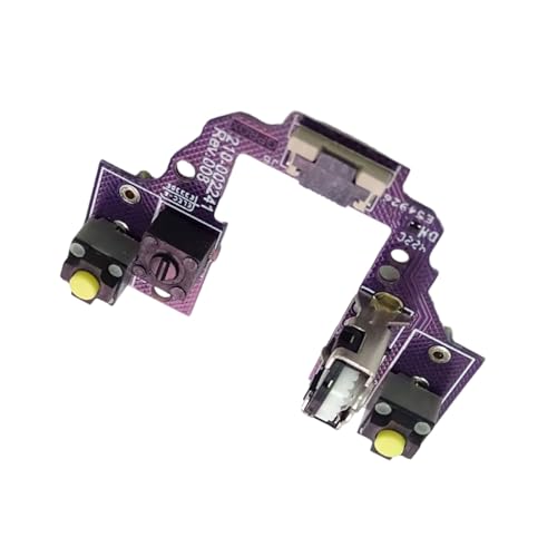 LXJLXD Mikroschalter-Tastenplatine für GProX Superlight Mouse Motherboards mit silberfarbenen Maus-Encodern, Decodern (wie abgebildet) von LXJLXD