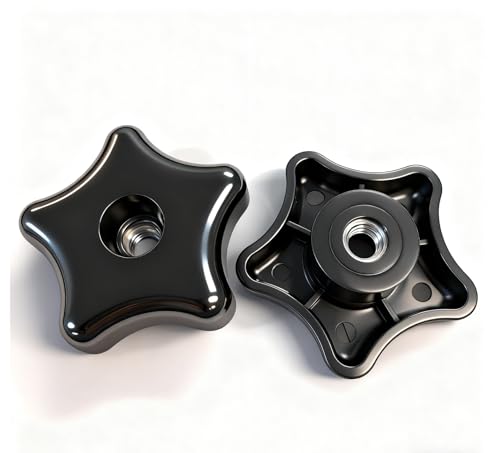 LXJZCP Ersatz-Knaufgriff-Ersatz – passend für Toro 106–4161 & 114–3779, kompatibel mit Power Clear 621/721, CCR 6053 Quick Clear Schneefräsen, langlebiger ABS-Kunststoff (2 Kunststoffknaufgriffe) von LXJZCP