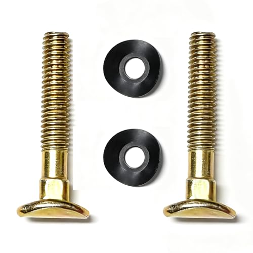LXJZCP Toro 92-2260 Schraube & 107-3844 gebogene Unterlegscheiben, 2 Sets, passend für Toro Rasenmäher/Schneefräsen, kompatibel mit Recycler/TimeMaster/Super Recycler-Serie (Eisenschrauben + LXJZCP Toro 92-2260 Schraube & 107-3844 gebogene Unterlegscheiben, 2 Sets, passend für Toro Rasenmäher/Schneefräsen, kompatibel mit Recycler/TimeMaster/Super Recycler-Serie (Eisenschrauben + von LXJZCP