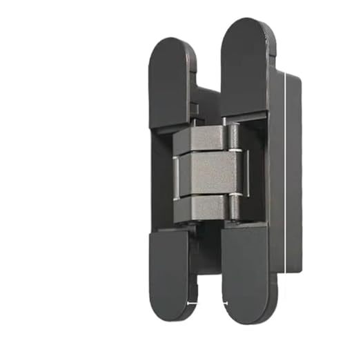 Dreidimensional verstellbares unsichtbares Scharnier Möbelscharniere Verdecktes Türscharnier Falttür leise für Schränke, Wandschränke(Color2) von LXLAEOANG
