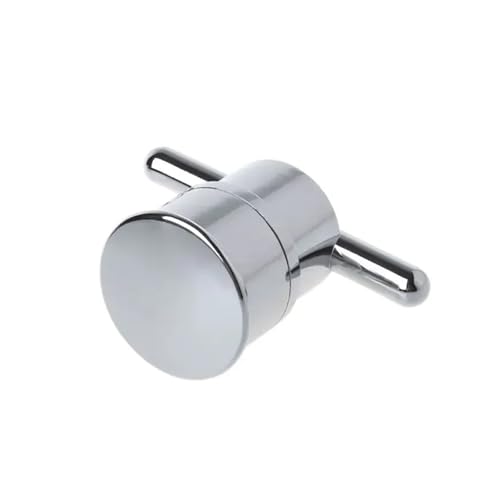 LXLAEOANG 1 Stück Duschtürgriffe, galvanisierter Kunststoff, Einloch-Duschtürknopfgriff for Innenmöbel, Duschkabine für Duschtür Glastüren von LXLAEOANG