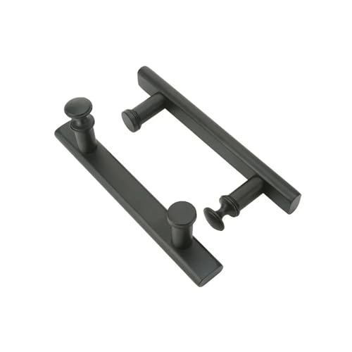 LXLAEOANG Duschtürgriffknöpfe, Edelstahl, Chrom, Duschtürgriffe for Duschkabinen, 145 mm, Ersatz-Zuggriff für Duschtür Glastüren von LXLAEOANG