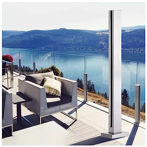 Glas Geländerpfosten Glashalter Edelstahl Pfosten Aus Gehärteten Glasscheiben Für Geländer Im Innenbereich, Geländerabstandshalter Silber Edelstahl Glasklemmen, Clear View Zaunsystem-Halterung Deck Ba Glas Geländerpfosten Glashalter Edelstahl Pfosten Aus Gehärteten Glasscheiben Für Geländer Im Innenbereich, Geländerabstandshalter Silber Edelstahl Glasklemmen, Clear View Zaunsystem-Halterung Deck Ba von LXLZYXSF