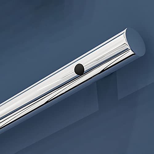 Handläufe für Treppen Stufen Für Den Innenbereich Im Freien Geländer 5cm Durchmesser Rund Edelstahl Geländer Für Speicher Garage Veranda Silber Wandhalterung Treppe Haltegriffe ( Color : Length , Size von LXLZYXSF