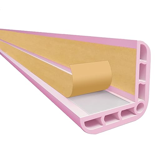 Winkelprofil Eckenschutz Kindergarten Kinder-Proofing Eckenschutz, Selbstklebend Fensterbank-Randleisten Für Tanzstudio Schulen Heim Weicher Gummi Eckschild, 150 120 100 Cm Länge ( Color : 4cm/1.57" von LXLZYXSF