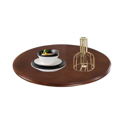 Esstisch-Drehteller, runder Tisch mit rotierender Scheibe for den Heimgebrauch, großer einfacher runder Esstisch auf dem Schreibtisch von LXP