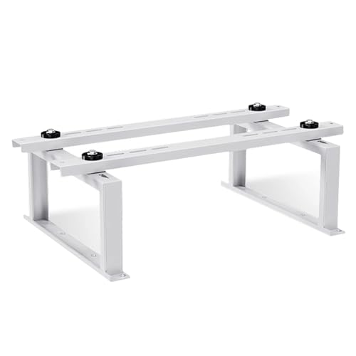 Halterung Klimaanlage Außengerät, Mini-Split-Halterung, Bodenständer mit Stoßdämpfendem Pad, für 1-5P Kondensator-Wärmepumpensysteme(95x54x30cm/37x21x12in) von LXRHLIKG