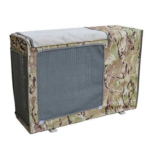 LXRHLIKG Abdeckung Klimaanlage Außengerät, Mini-Split Klima Abdeckung, Außenklimaanlage Staubschutz 600D Oxford-Stoff für Alle Jahreszeiten(Green,80x55x30cm/31x22x12in) von LXRHLIKG