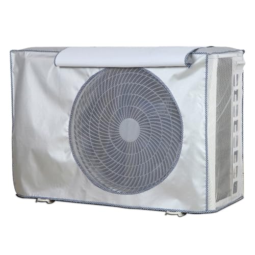LXRHLIKG Klimaanlage Abdeckung, Wärmepumpe Abdeckung mit Belüftungsöffnung, 600D Oxford-Gewebe Verkleidung Klimaanlage Außengerät(90x30x60cm/35x12x24in) von LXRHLIKG