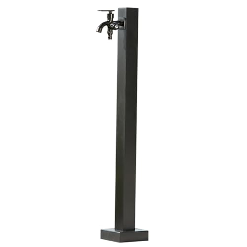 LXRHLIKG Wassersäule Garten aus Edelstahl, Frostschutzhahn für den Außenbereich, Wasserspender, Hydrant, Dekorativer, Bodenmontierter Garten(58cm/23in) von LXRHLIKG