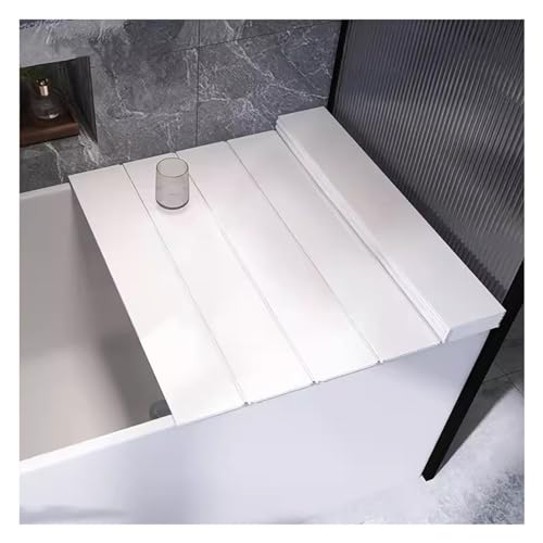 LXSEHN Badewannenabdeckung, 70X170X0.7CM Faltbar Badewanne Brett wasserdichte Staubdichtes Bathtub Tray, Isolierung PVC Badewannen Belastbar Dämmplatte für Hause, Badezimmer SPA Erfahrung von LXSEHN