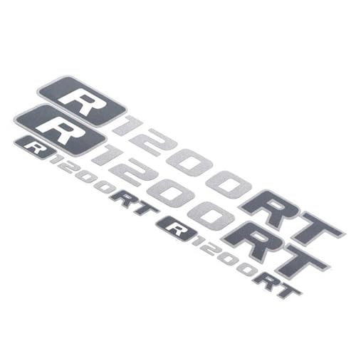 LXSKJ Karosserie Aufkleber Motorrad Reflektierende Aufkleber Aufkleber Zubehör Für BMW R1200 RT R1200RT(Sliver) von LXSKJ