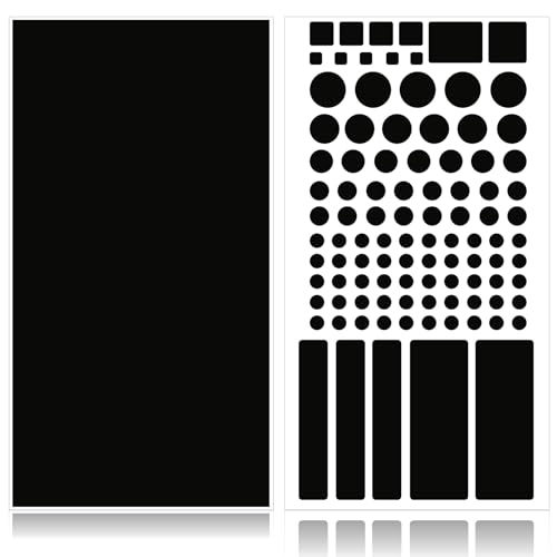 LXUEJIE 8 Blatte LED Light Blocking Stickers, LED Abdeckung Licht Dimmer Folie Light Blocking Covers Lichtdimmer Aufkleber Abdunklungsfolie für Lichtwecker Router Fernseher von LXUEJIE
