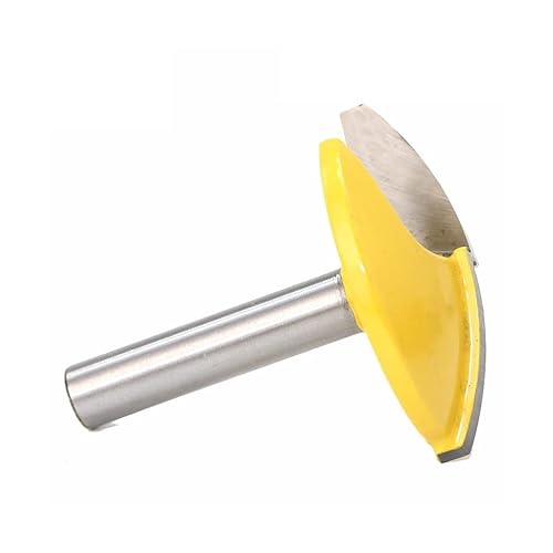 1 STÜCK 1/4 "6,35 MM Schaftfräser Holzschnitzerei Kleine Schüssel Flachbodenmesser Fräser Breite Türmesser Holzbearbeitung von LXURY