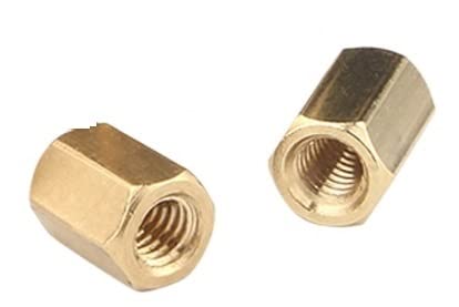 10/20/30/50 Stück M3 Double Pass Hex Messing Männlich Weiblich Abstandshalter Säule Sechskantgewinde(38mm (20pcs)) von LXURY