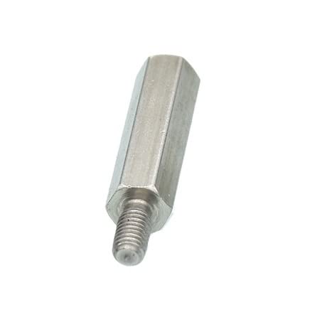 10 Stück M2.5 M3 M4 M5 M6 Edelstahl Hex Abstandshalter Stecker zu Buchse Distanzschraube(30mm,M3(10PCS)) von LXURY