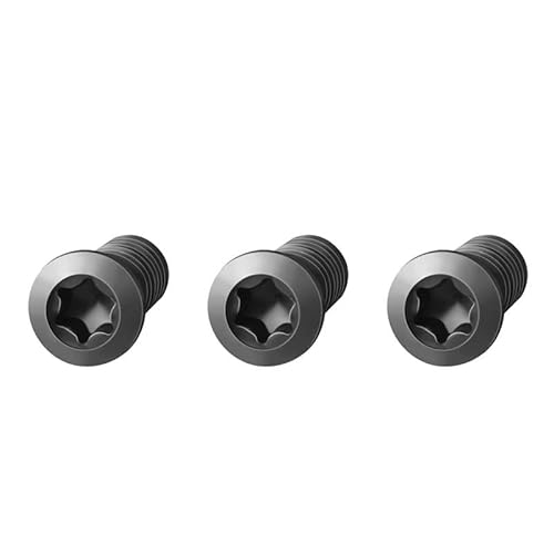 10 stücke Sechs Lobe Schraubenkopf Drehmaschine Werkzeughalter Wendeschneidplatten Fräsen Hartmetall Drehen Einsätze CNC Bar M2 M2.5 M3 M3.5 M4 M5 M6(A,M4x8) von LXURY
