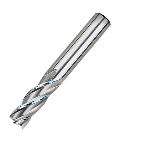 1pc Mills High Metal Cutter 4 Flöten Zähne Aluminium Fräswerkzeug Key Seater Router Bit(15mm) von LXURY