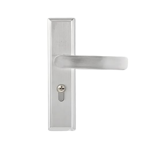 1set 304 Edelstahl Türschloss Leise Massivholz Türschloss Geeignet for Türen Mit Einer Dicke Von 35-45mm Kleine 70 Schloss Zylinder(186-50) von LXURY