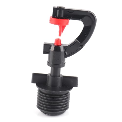 5/10/15/20/30/50 Sätze Bewässerungssystem 6 mm rote zerstäubte Sprinkler-Kits mit 1/2 Außengewindeanschluss Foggy Sprinkler Gartenbewässerung (Size : 30sets) von LXURY