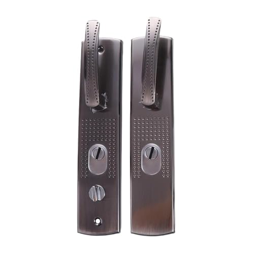 LXURY 1set Haushaltshardware Universal-Sicherheitstürgriff Verdicktes Aluminiumlegierungspanel von LXURY
