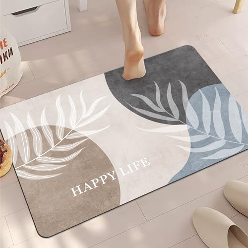 LXWINNER Super Absorbierende Badematte,Memory-Schaum-Badematten-Set,rutschfeste Mikrofaser Badematten,Badvorleger rutschfest Waschbar,Badematten für Badewanne,Duschraum und Badezimmer (CF31, 40X60) LXWINNER Super Absorbierende Badematte,Memory-Schaum-Badematten-Set,rutschfeste Mikrofaser Badematten,Badvorleger rutschfest Waschbar,Badematten für Badewanne,Duschraum und Badezimmer (CF31, 40X60) von LXWINNER