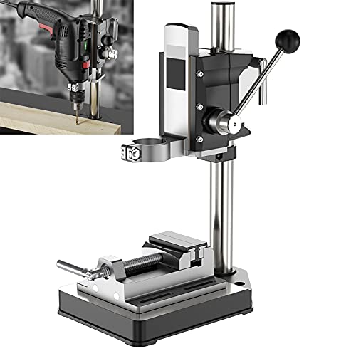 LXX Bohrständer, Bohrständer für Bohrmaschine mit Schraubstock, Bohrmaschinenständer Bohrständer für Handbohrmaschine zum Präzisionsbohren von LXX