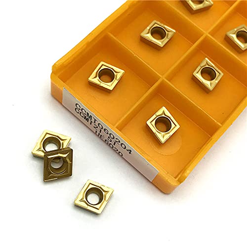 10 stücke CCMT060204 UE6020 Hartmetall Einfügen Interne Drehen Werkzeug CNC Metall Drehmaschine Werkzeuge for Drehen Werkzeug Halter SCLCR von LXXOZ