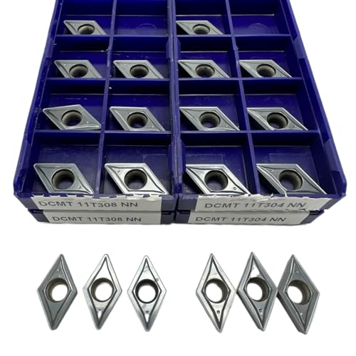 10 stücke DCMT11T304 DCMT11T308 NN LT10 Hartmetall Einsätze Interne Drehen Werkzeug Schneiden Werkzeuge CNC Drehmaschine Werkzeug Drehen Einsatz Stahl verarbeitung(DCMT11T308 NN LT10) von LXXOZ