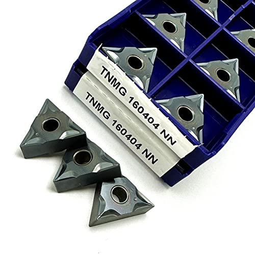 10 stücke TNMG160404 NN LT10 PVD Hartmetall Einsätze Externe Drehen Werkzeug Hohe Qualität CNC Schneiden Werkzeug Drehmaschine Einsatz(TNMG160408 NN LT10) von LXXOZ