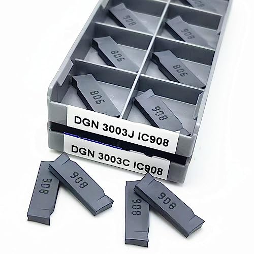 10PCS DGN3003J / 3003C IC908 Hohe Qualität CNC Hartmetall Einfügen Grooving Werkzeug DGN 3003J IC908 for Schneiden Werkzeug Drehmaschine teile Werkzeug(DGN3003C IC908) von LXXOZ
