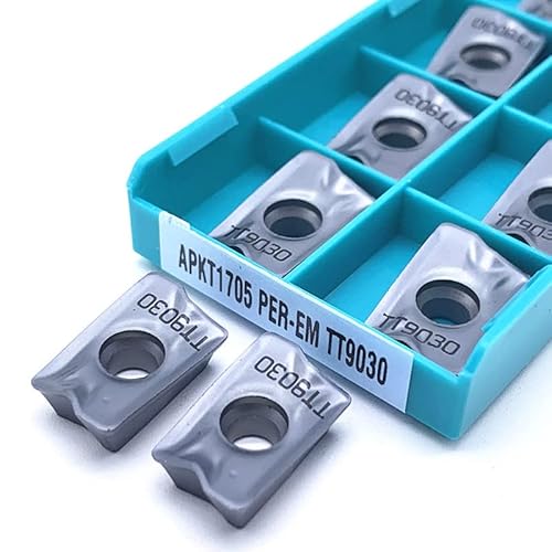 APKT1705 PRO TT9030 TT9080 Drehmaschine Hartmetall Iinsert Metall CNC APKT 1705 TT Drehen Drehmaschine Teile Werkzeug for Wende Fräser(APKT 1705 TT9030) von LXXOZ