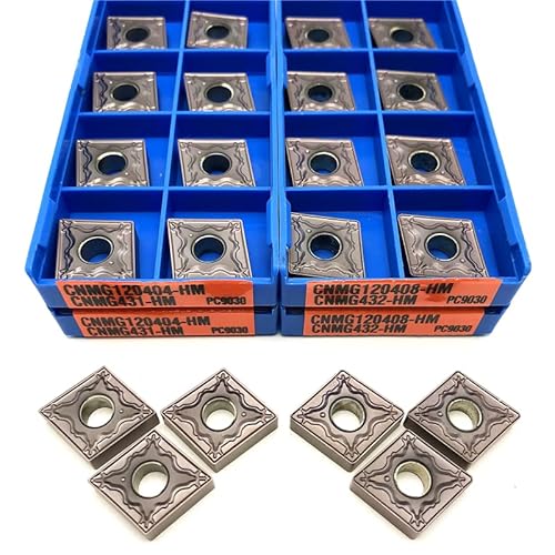 CNMG120408 HM PC9030 CNMG120408 HM NC3030 Hartmetall Einsätze Externe Drehen Werkzeug Hohe Qualität Metall Drehmaschine Werkzeug CNC Drehen Einsatz(CNMG120404 HM PC9030) von LXXOZ